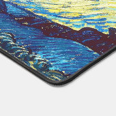 The Starry Night Van Gogh Desk Mat デスクマット (コーナー)