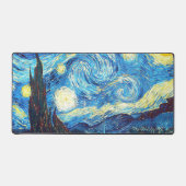 The Starry Night Van Gogh Desk Mat デスクマット (正面)