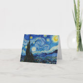 The Starry Night - Vincent Van Gogh カード (正面)