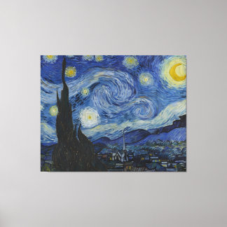 The Starry Night - Vincent Van Gogh キャンバスプリント