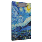 The Starry Night - Vincent Van Gogh クリップボード (右)