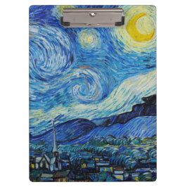 The Starry Night - Vincent Van Gogh クリップボード