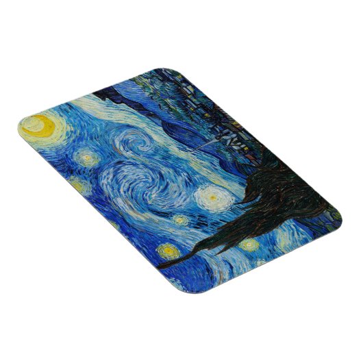 The Starry Night - Vincent Van Gogh マグネット (右側)