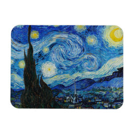 The Starry Night - Vincent Van Gogh マグネット