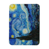The Starry Night - Vincent Van Gogh マグネット (縦)