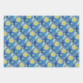 The Starry Night - Vincent Van Gogh ラッピングペーパーシート (正面2)