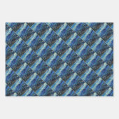 The Starry Night - Vincent Van Gogh ラッピングペーパーシート (正面)