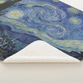 The Starry Night (Vincent van Gogh) (Famous Art) シェルパブランケット (3/4)