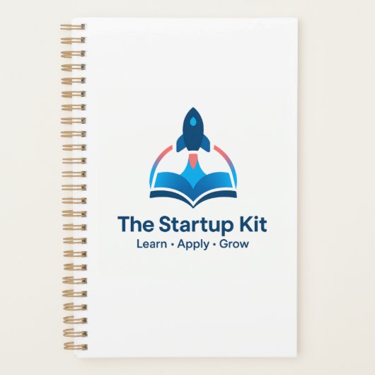 The Startup Kit | ハードカバー・プランナー (Small 5.5″ x 8.5″) プランナー手帳 (正面)