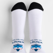 The Startup Kit Rocket Logo Crew Socks ソックス (上部)