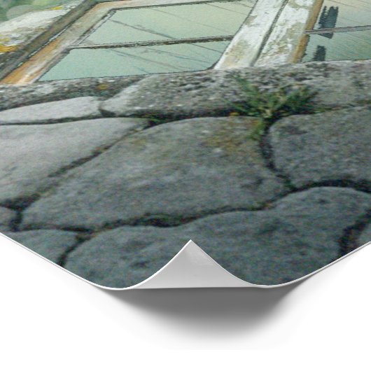 The Static Poster Print Wall Art Surreal Absurdism ポスター (角)