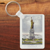 The Statue of Liberty, The Great Bartholdi Statue キーホルダー (正面)