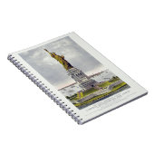 The Statue of Liberty, The Great Bartholdi Statue ノートブック (右側)
