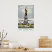 The Statue of Liberty, The Great Bartholdi Statue ポスター (キッチン)