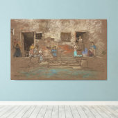 The Steps  キャンバスプリント (インサイチュ (ウッドフロア))