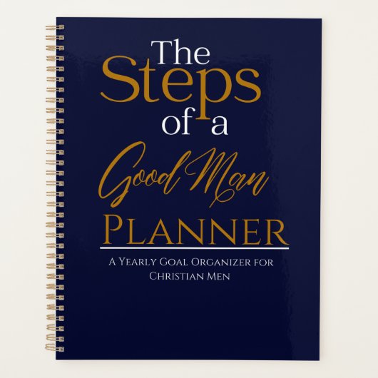 The Steps of a Good Man Planner プランナー手帳 (正面)
