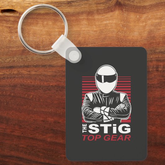 The Stig Top Gear キーホルダー (正面)