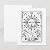 The Stoic Tarot Card ノートカード (正面/裏面)