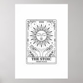  The Stoic Tarot Card: Inner Peace  ポスター (正面)