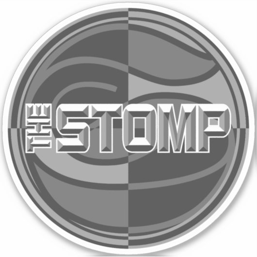 The STOMP Subdued Sticker シール (正面)