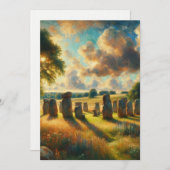 The Stone Circle - Avebury サンキューカード (正面/裏面)