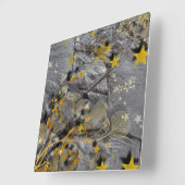 The Stone wall スクエア壁時計 (傾斜)