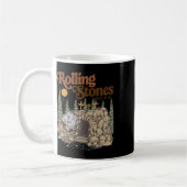 The Stone Was Rolled Away He Is Alive Retro Christ コーヒーマグカップ (左)