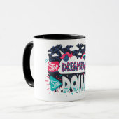 The Stop Dreaming Quote Mug マグカップ (正面左)