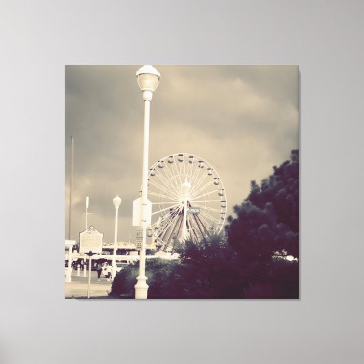 The Storm! キャンバスプリント (正面)