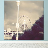 The Storm! キャンバスプリント (インサイチュ (ウッドフロア))