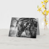 "The Storm Within" – グリーティングカード (黄色い花)