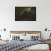 The Storm Within: Resilience in the Frontier  キャンバスプリント (インサイチュ (寝室))