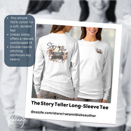 The Story Teller表裏プリントTシャツ Tシャツ