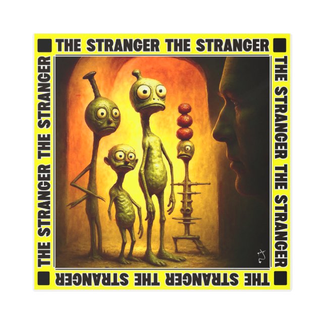 The Stranger | LIKE YOU Collection メタルプリント (正面)