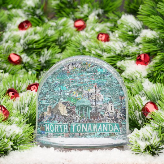 The Streets of North Tonawanda Snow Globe (クリスマス)