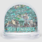 The Streets of North Tonawanda Snow Globe (裏面)
