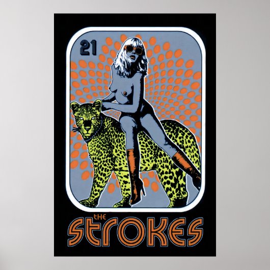 The Strokes US Promo Poster Print 1 ポスター (正面)