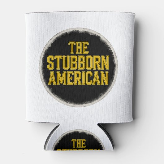 The Stubborn American Bold Emblem can coller 缶クーラー (正面)