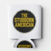 The Stubborn American Bold Emblem can coller 缶クーラー (裏面)