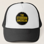 The Stubborn American Bold Emblem Hat キャップ (正面)