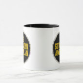 The Stubborn American Bold Emblem mug マグカップ (中央)