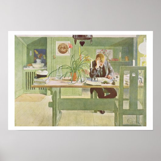 The Study Room, pub. in 'Lasst Licht Hinin'(`Let i ポスター (正面)