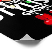 The Stylish Gnome Christmas Matching Pajama  ポスター (角)