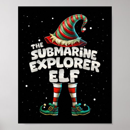 The Submarine Explorer Elf Family Matching Group C ポスター (正面)