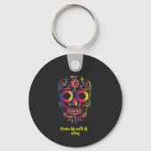 The Sugar Skull Keychain dares to stand out. キーホルダー (正面)