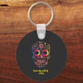 The Sugar Skull Keychain dares to stand out. キーホルダー (正面)