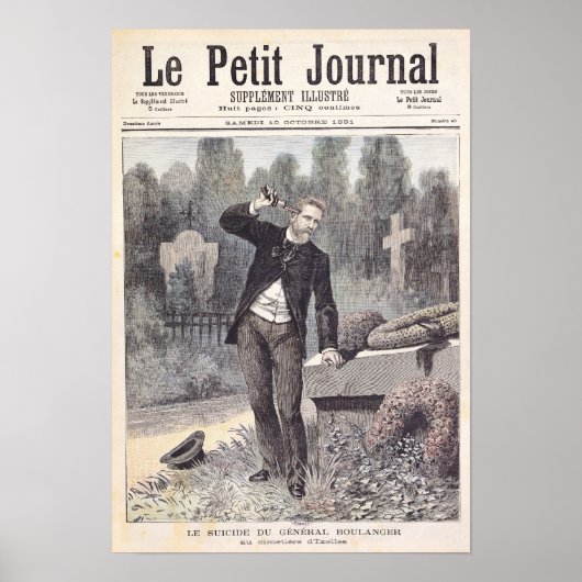 The Suicide of General Georges Ernest ポスター (正面)