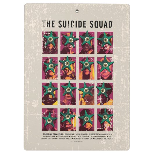 The Suicide Squad | Starro Squad Edition クリップボード (裏面)