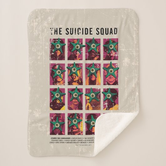 The Suicide Squad | Starro Squad Edition シェルパブランケット (正面)