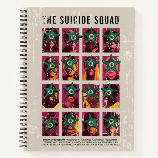 The Suicide Squad | Starro Squad Edition ノートブック (正面)
